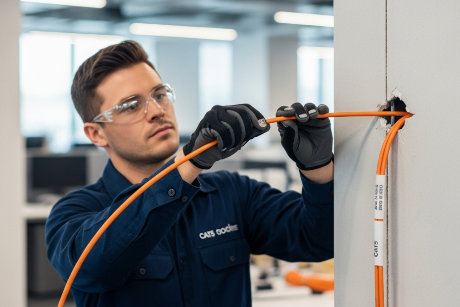 Cat5 Kablo Çekimi 12 Cat5 Kablo Çekimi