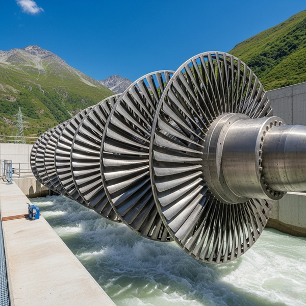 Çin, Dünyanın İlk 500 MW Kapasiteli Hidroelektrik Türbinini Tanıttı