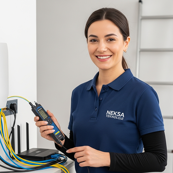 Daireye İnternet Kablosu Çekme Servisi – İstanbul, Bahçelievler 8 Daireye İnternet Kablosu Çekme Servisi